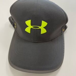 Under Armour Gray Performance Cap with Reflective Logo